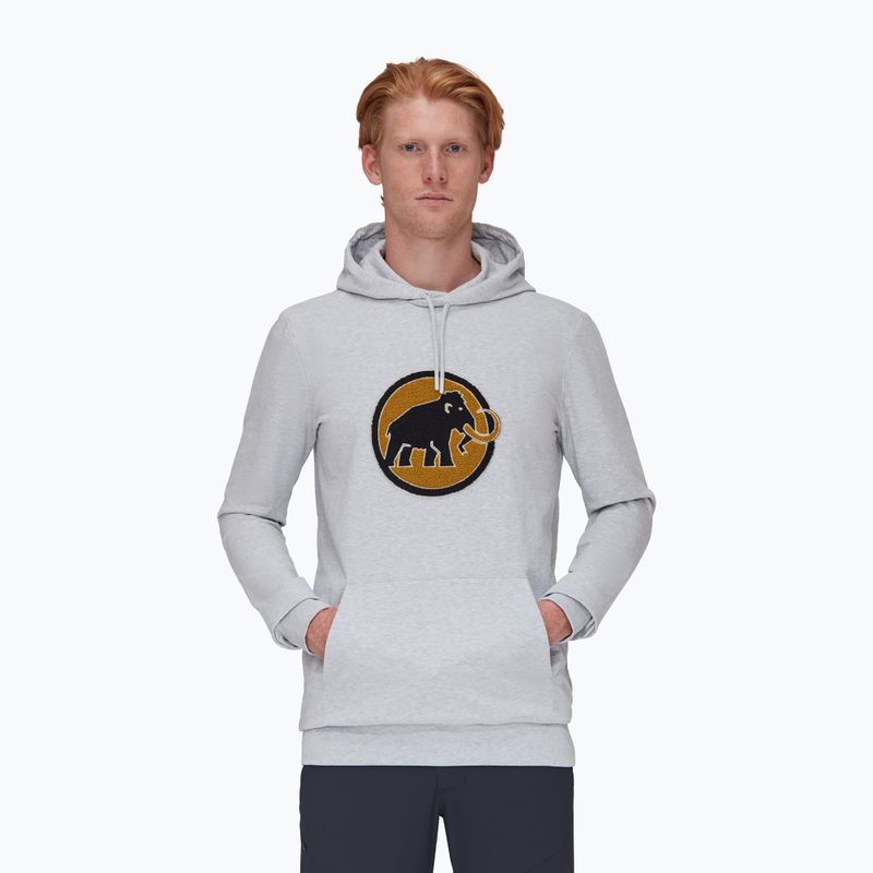 Mammut ML Hoody Circle pilkas vyriškas trekingo džemperis