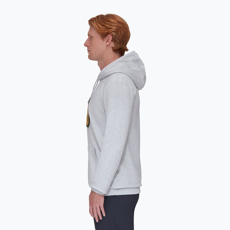 Mammut ML Hoody Circle pilkas vyriškas trekingo džemperis 3