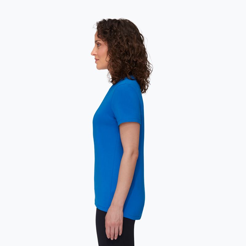 Moteriški trekingo marškinėliai Mammut Graphic blue 3