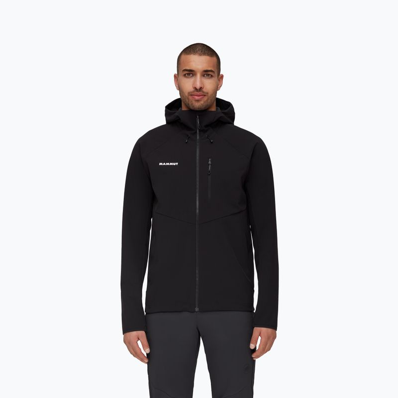 Vyriška softshell striukė Mammut Ultimate Comfort SO juoda