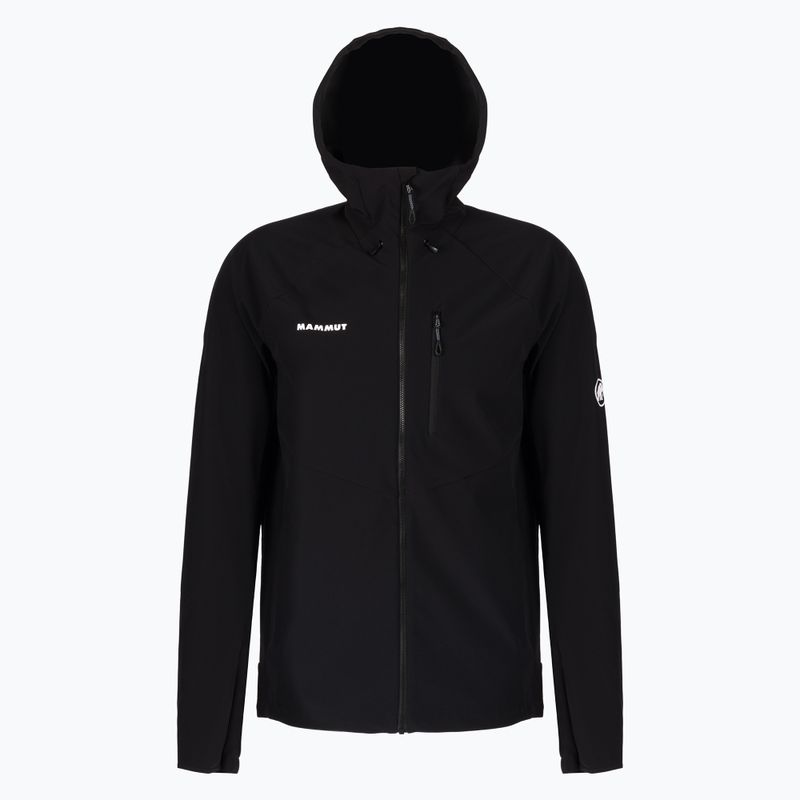 Vyriška softshell striukė Mammut Ultimate Comfort SO juoda