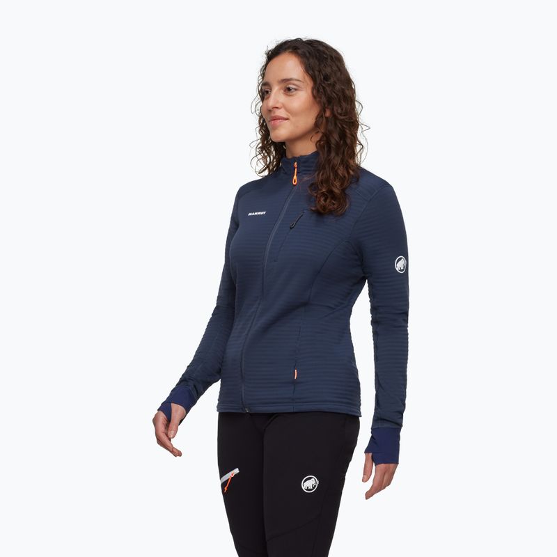 Mammut Taiss Light ML moteriškas džemperis, tamsiai mėlynas