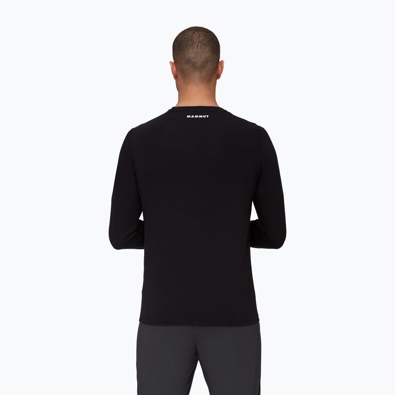Mammut Classic LS vyriški trekingo marškinėliai juodi 1016-00871-00448 2
