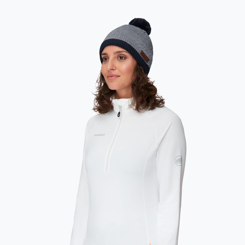 Mammut Snow pilkai juoda moteriška žieminė kepurė 1191-01120-5899-1 3