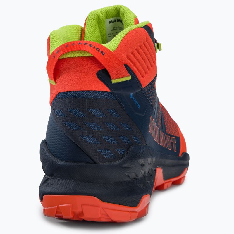 Mammut Sertig II Mid GTX vyriški trekingo batai raudoni 8
