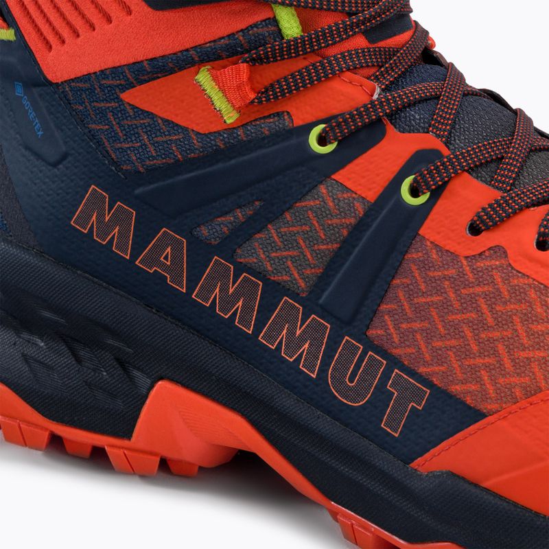 Mammut Sertig II Mid GTX vyriški trekingo batai raudoni 10