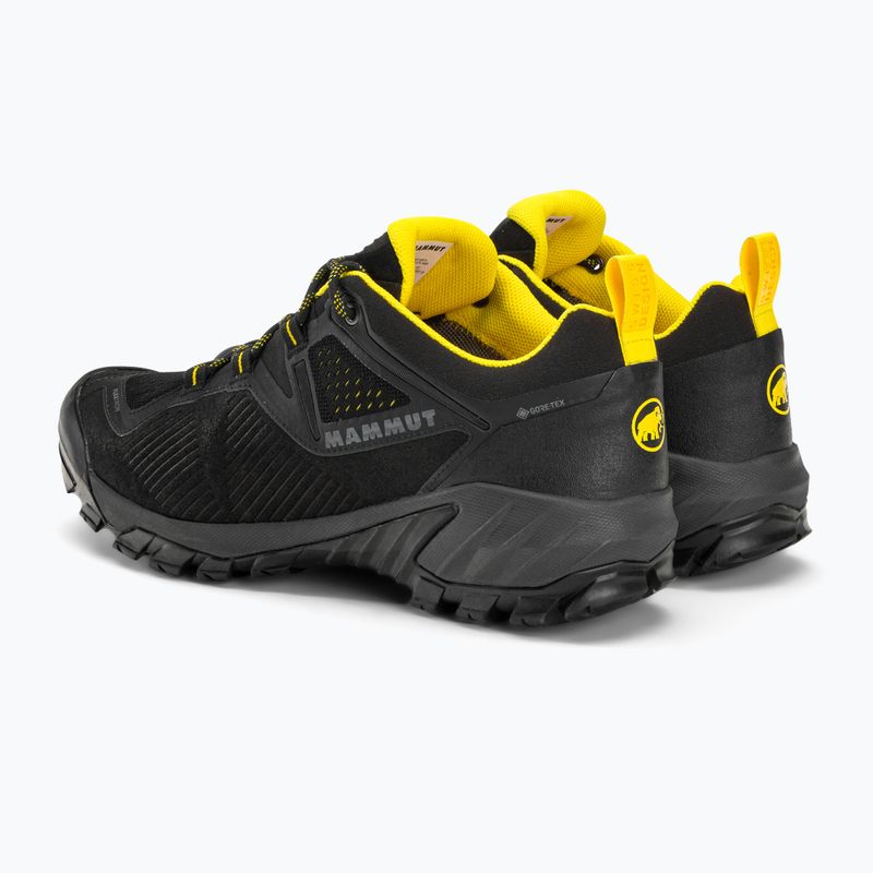 Mammut Sapuen Low GTX vyriški trekingo batai juodi 3