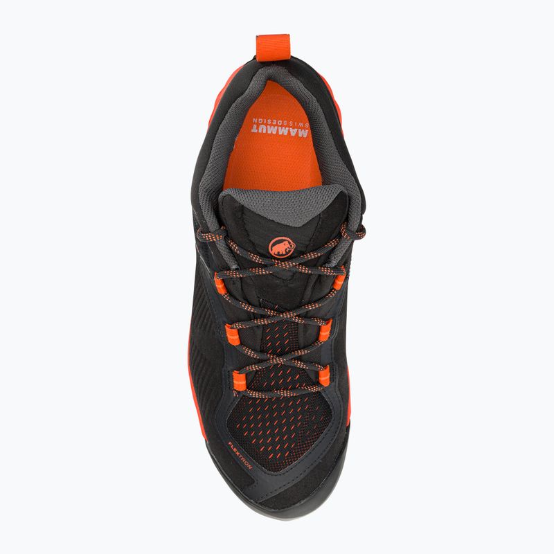 Mammut Sapuen Low GTX vyriški trekingo batai juodai raudoni 6