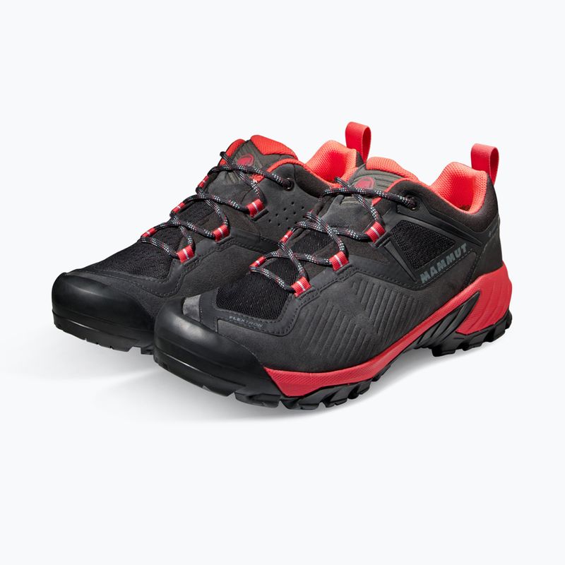 Moteriški trekingo batai Mammut Sapuen Low GTX black/sunset 7