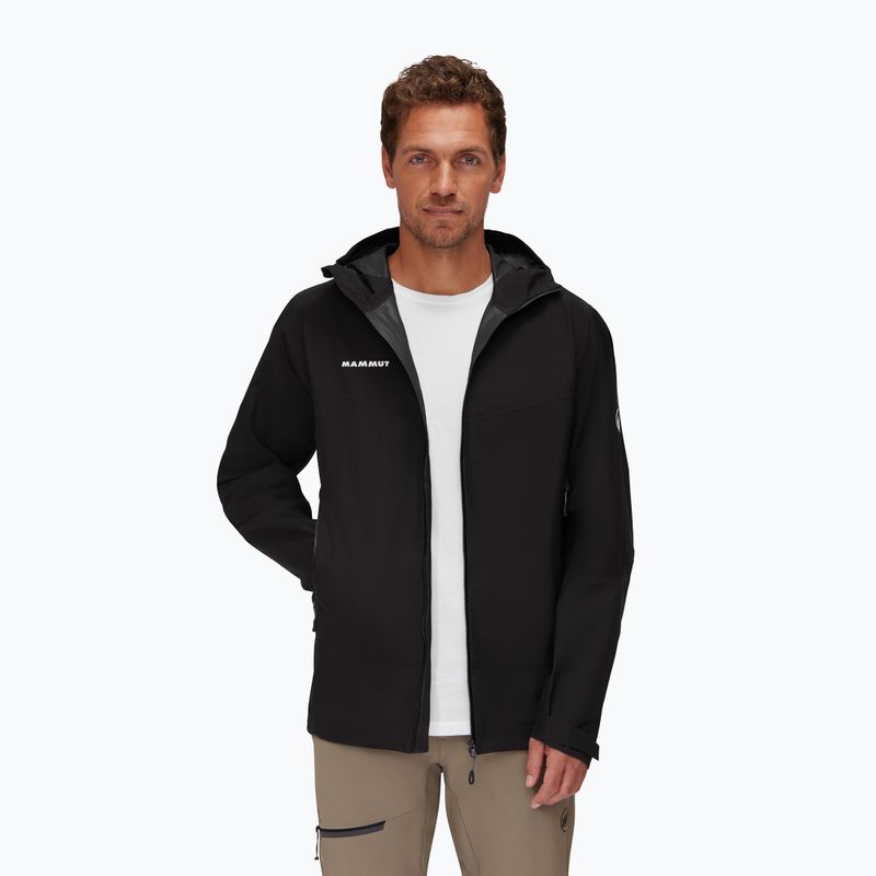Mammut Convey Tour HS vyriška hardshell striukė juoda