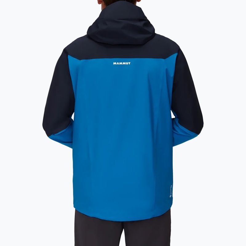 Mammut Convey Tour HS vyriška hardshell striukė mėlyna ir tamsiai mėlyna 2