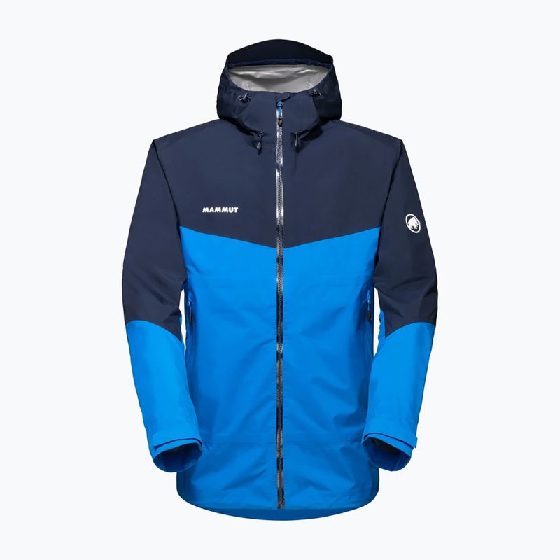 Mammut Convey Tour HS vyriška hardshell striukė mėlyna ir tamsiai mėlyna 4