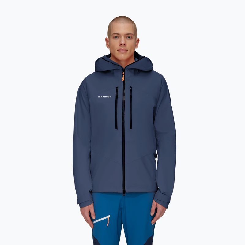Mammut Taiss HS vyriška striukė nuo lietaus tamsiai mėlyna 1010-29391-5118-116