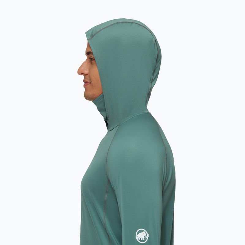 Mammut Selun FL Sun Hoody vyriški trekingo marškinėliai žali 1016-01420-40236-114 4