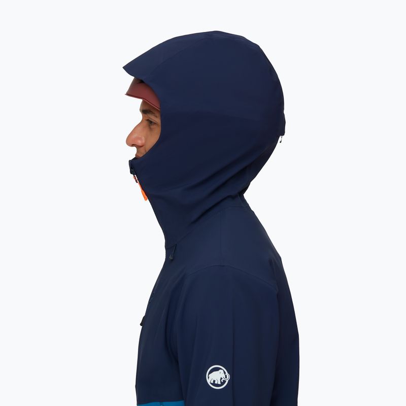 Mammut Alto Guide HS Vyriška striukė nuo lietaus su gobtuvu tamsiai mėlyna 1010-29560-50554-115 4