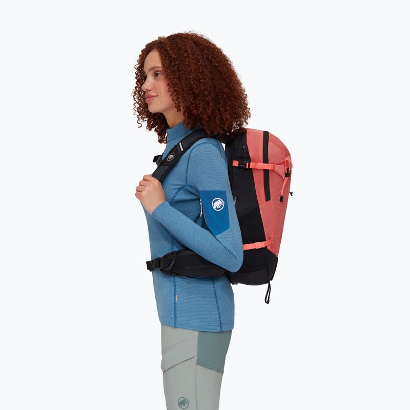 Mammut Lithium 15 l moteriška žygių kuprinė rožinė 6