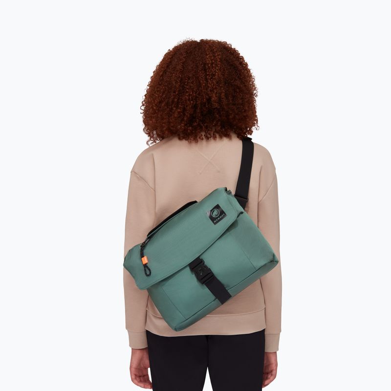 Nešiojamojo kompiuterio krepšys Mammut Xeron Messenger 14 l dark jade 6