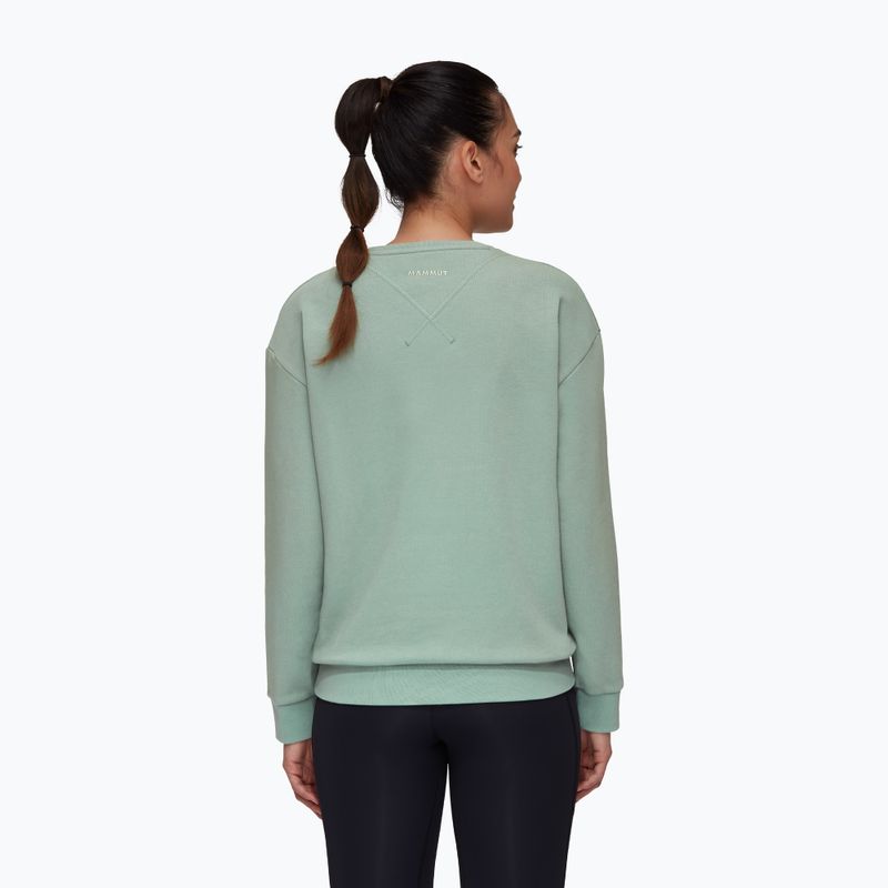 Mammut moteriškas džemperis Core ML Crew Neck Logo green 1014-04070-4100-114 3