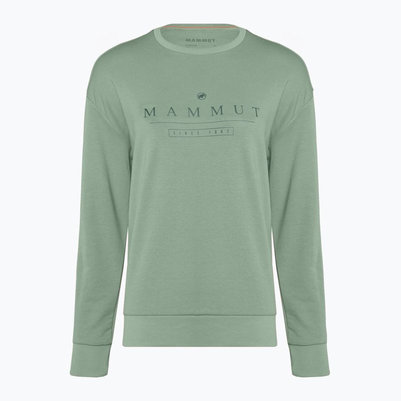 Mammut moteriškas džemperis Core ML Crew Neck Logo green 1014-04070-4100-114 4