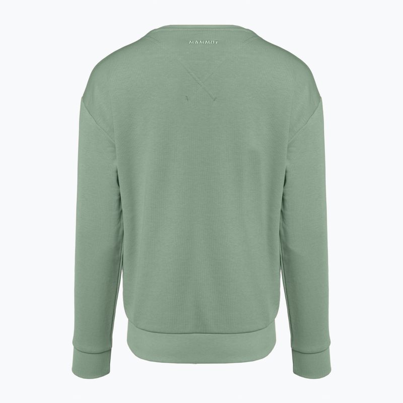 Mammut moteriškas džemperis Core ML Crew Neck Logo green 1014-04070-4100-114 5