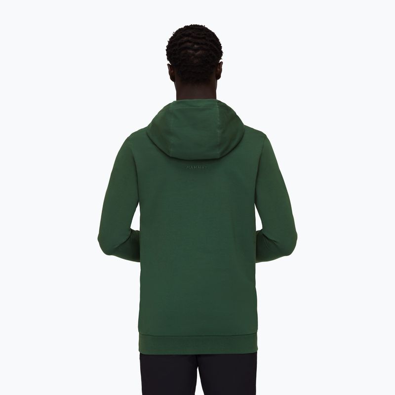 Vyriški Mammut ML Hoody Circle trekkinginiai džemperiai žalia 3