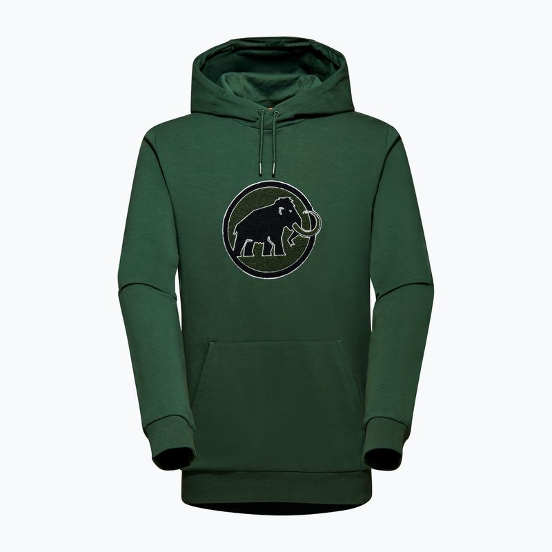 Vyriški Mammut ML Hoody Circle trekkinginiai džemperiai žalia 7