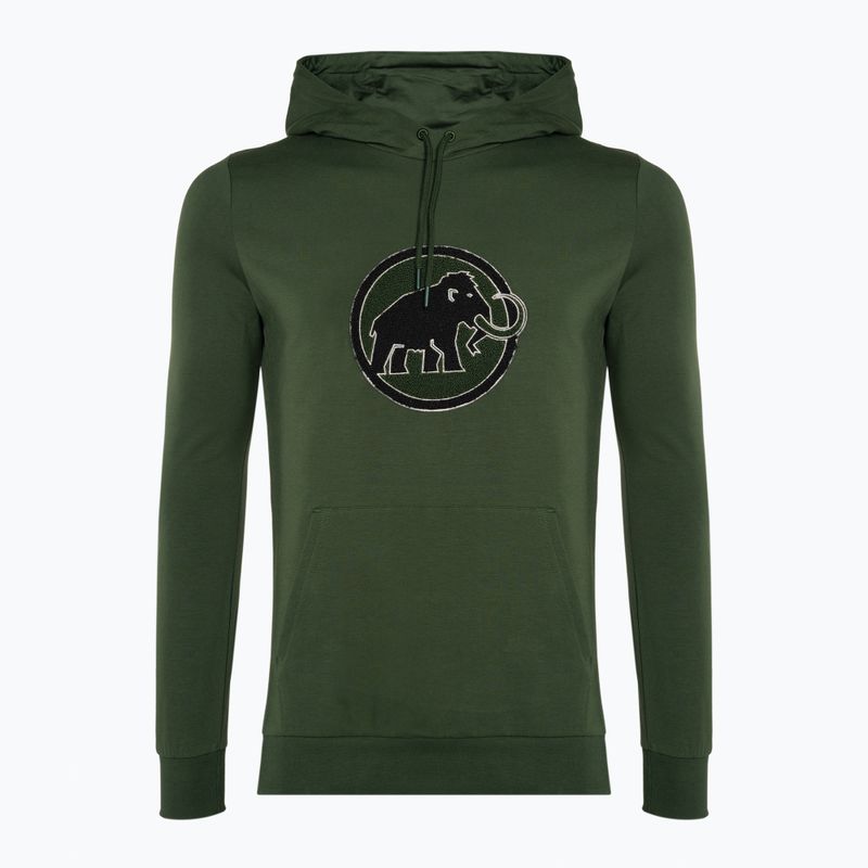 Vyriški Mammut ML Hoody Circle trekkinginiai džemperiai žalia 4