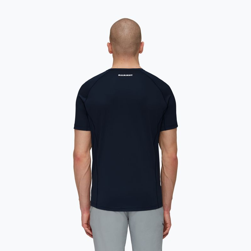 Mammut Selun FL Logo vyriški trekingo marškinėliai tamsiai mėlyni 1017-05050-5118-116 2
