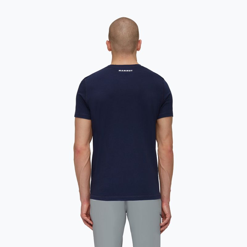 Mammut Core Classic vyriški trekingo marškinėliai tamsiai mėlyni 1017-05890 2