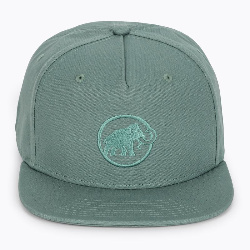 Kepuraitė su snapeliu Mammut Massone dark jade 2