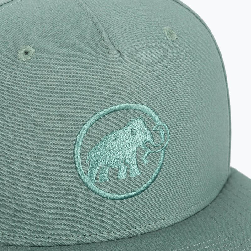 Kepuraitė su snapeliu Mammut Massone dark jade 3