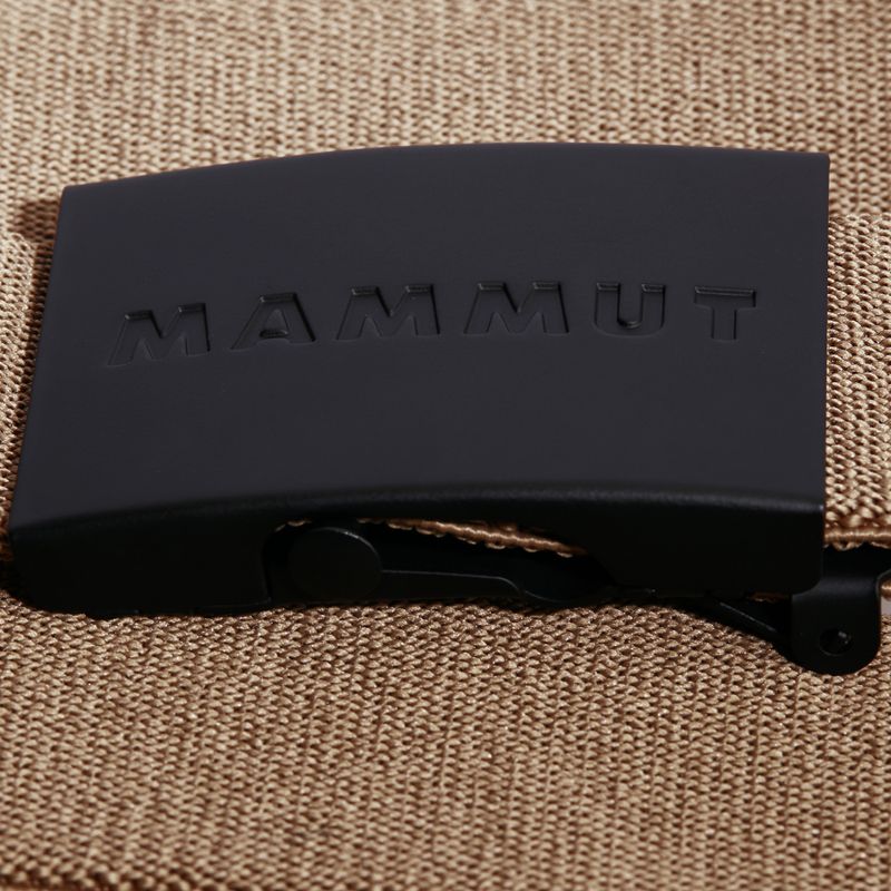 Diržas kelnėms Mammut Logo dark sand 2