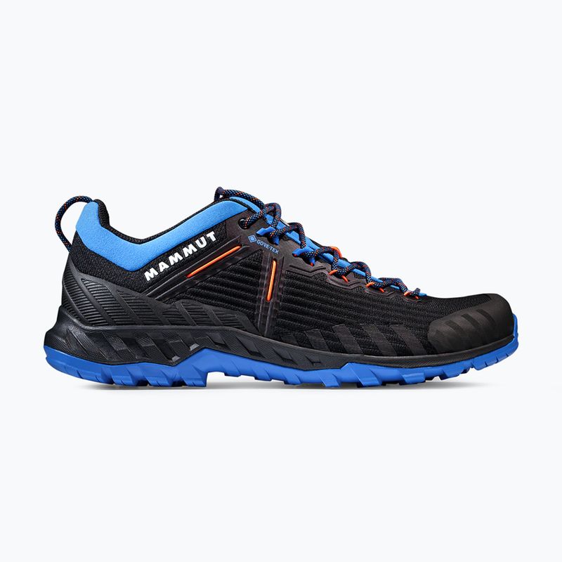 Vyriški priėjimo prie trasų batai Mammut Alnasca Knit III Low GTX black/glacier blue 10