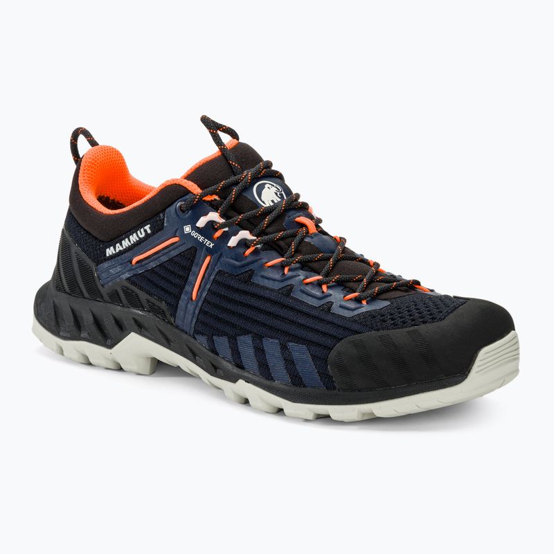 Moteriški priėjimo prie trasų batai Mammut Alnasca Knit III Low GTX marine/black