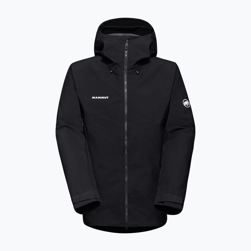 Vyriška striukė nuo lietaus Mammut Crater IV HS Hooded black 9