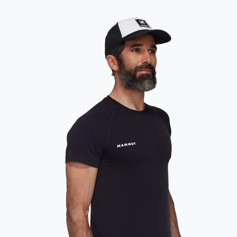 Kepurė su snapeliu Mammut Crag Logo white/black 3