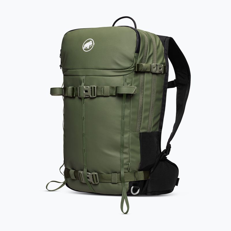 Ski touring kuprinė Mammut Nirvana 22 l marsh/black