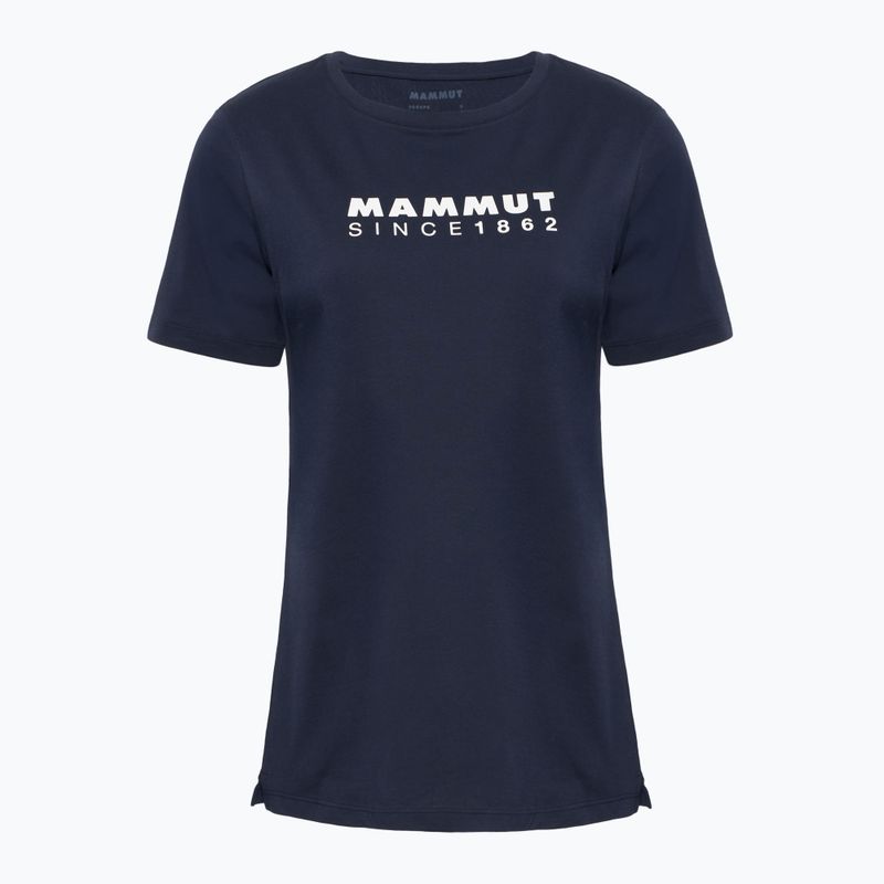 Moteriški marškinėliai Mammut Core Classic marine