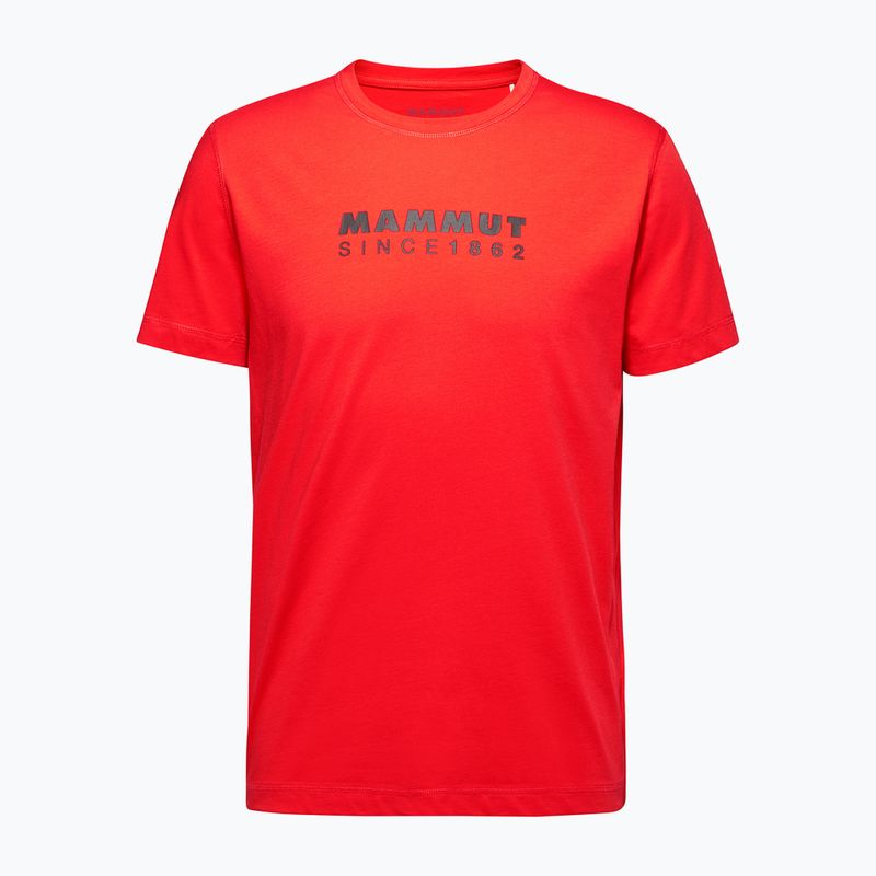 Vyriški marškinėliai Mammut Core Logo mammut red 4