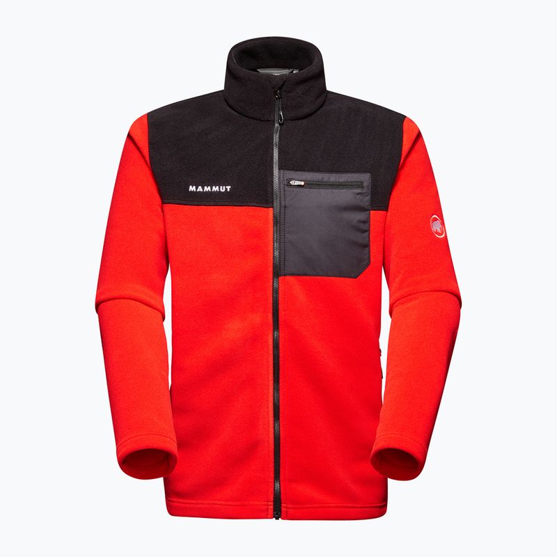 Vyriškas žygio džemperis Mammut Innominata ML mammut red/black 4