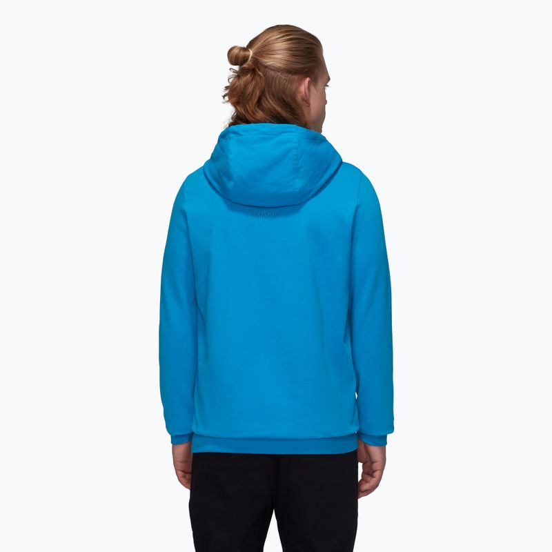 Vyriškas džemperis Mammut ML Hoody Logo glacier blue 2