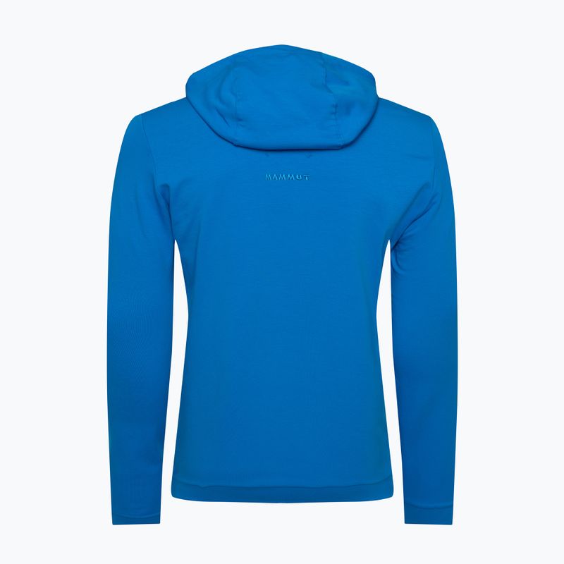 Vyriškas džemperis Mammut ML Hoody Logo glacier blue 6