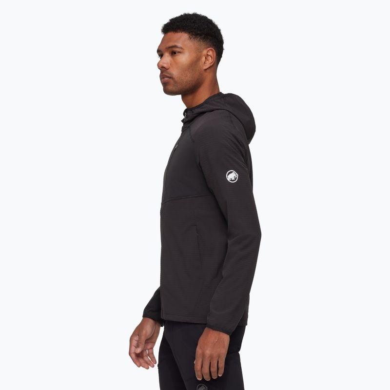 Vyriškas žygio džemperis Mammut Madris Light ML Hooded black 2
