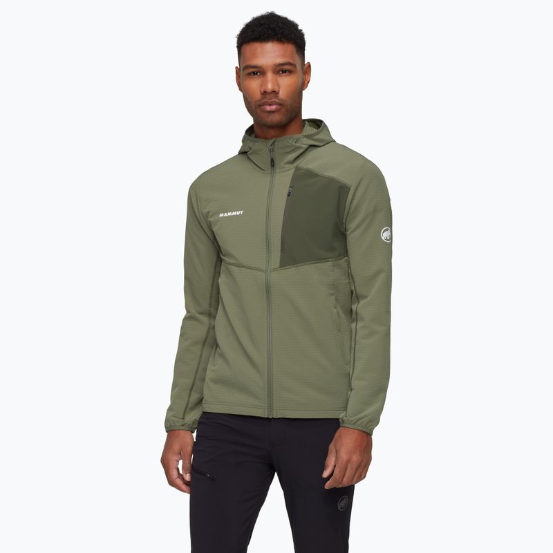 Moteriškas žygio džemperis Mammut Madris Light ML Hooded marsh