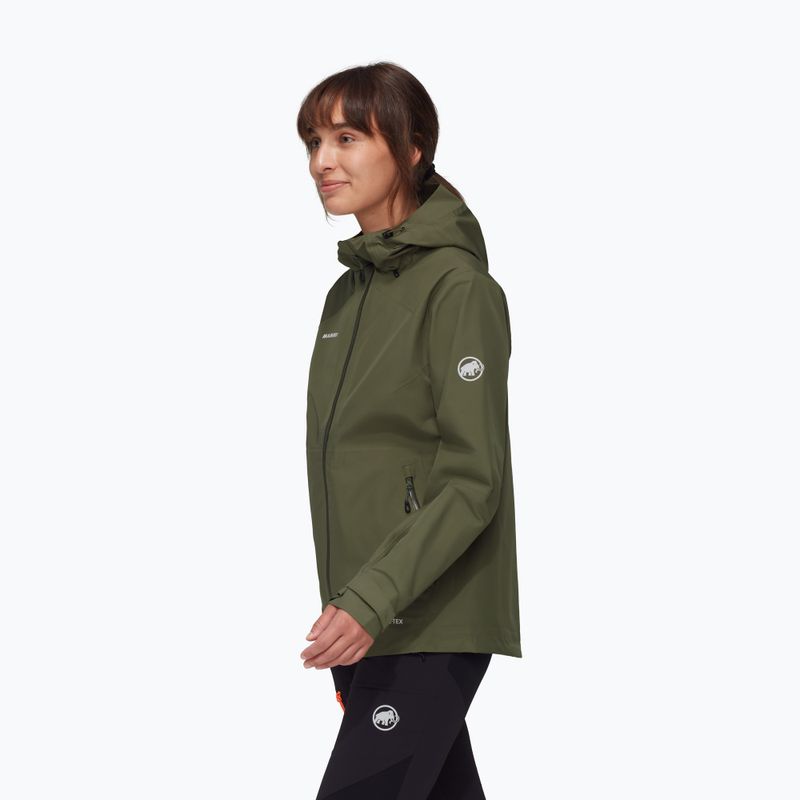 Moteriška striukė nuo lietaus Mammut Convey Tour HS marsh 3
