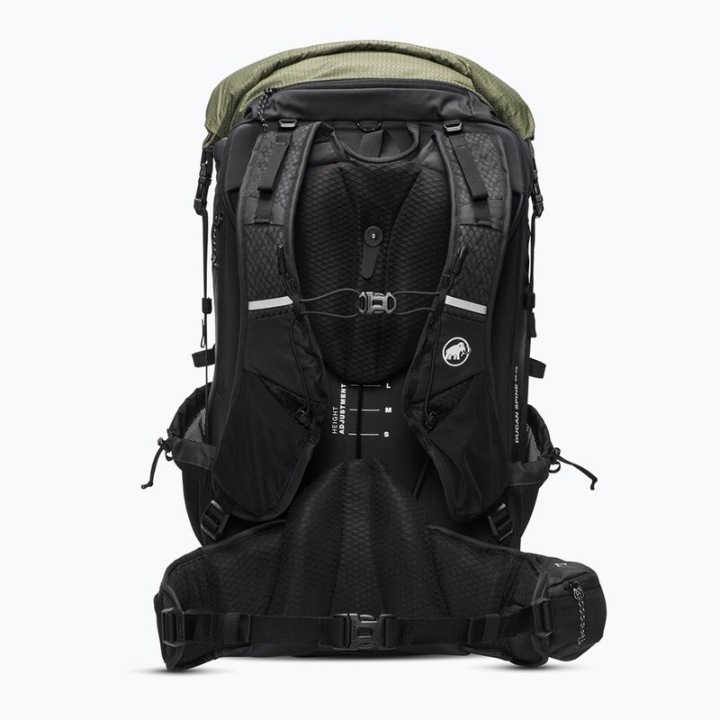 Turistinė kuprinė Mammut Ducan Spine 28-35 l marsh/black 2