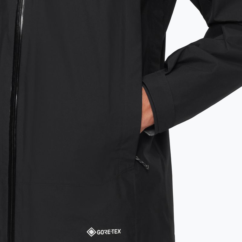Vyriška lietaus striukė Mammut Treeline HS Hooded black 5