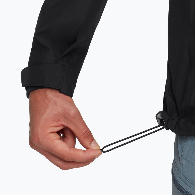 Vyriška lietaus striukė Mammut Treeline HS Hooded black 7