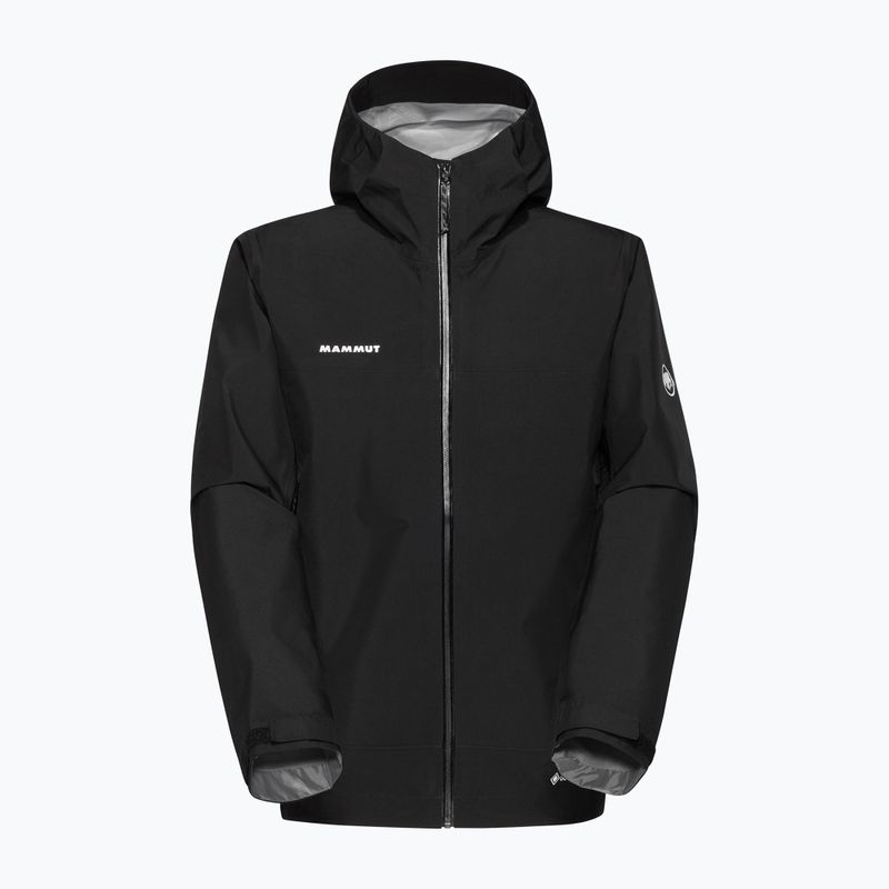 Vyriška lietaus striukė Mammut Crater Light HS Hooded Jacket Men black 4