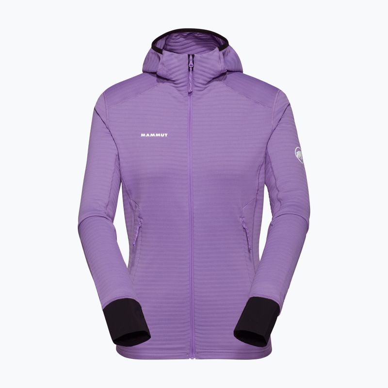 Moteriškas žygio džemperis Mammut Taiss Light ML Hooded lavandin black 5